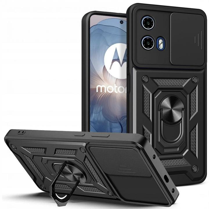 Produktbild Tech-Protect CamShield Pro Case for Motorola Moto G24 / G24 Power / G04 - Black (Motorola Moto G04, Motorola Moto G24, Motorola Moto G24 Power)