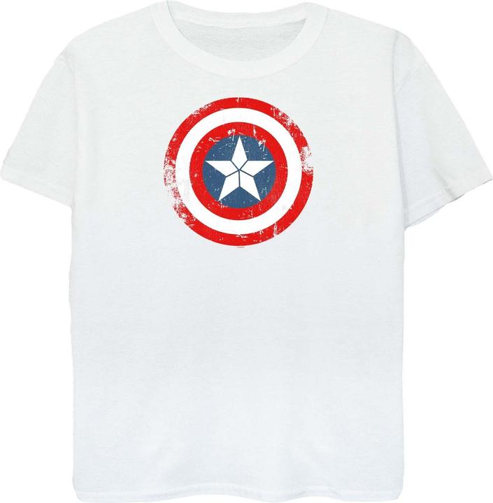 Produktbild Captain America Civil War Distressed Shield TShirt (XL)