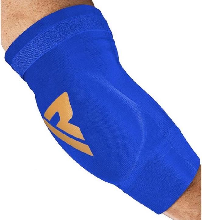 Actual product image Rdx Hosiery Elbow Foam Blue/Gold-M (M)