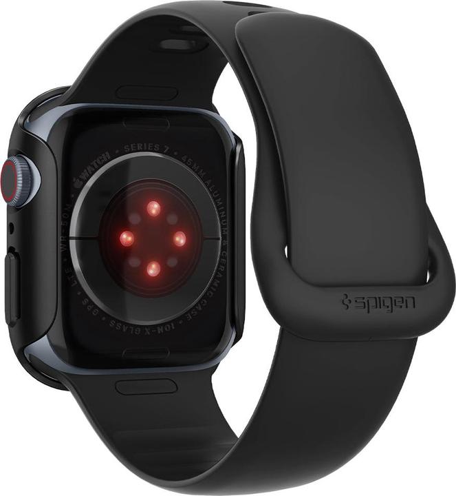 Actual product image Spigen Smart watch Apple 7 screen frame, Black, 45mm