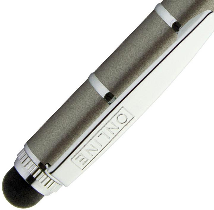 Actual product image Online PICCOLO twist ballpoint pen (Blue, 3 x)