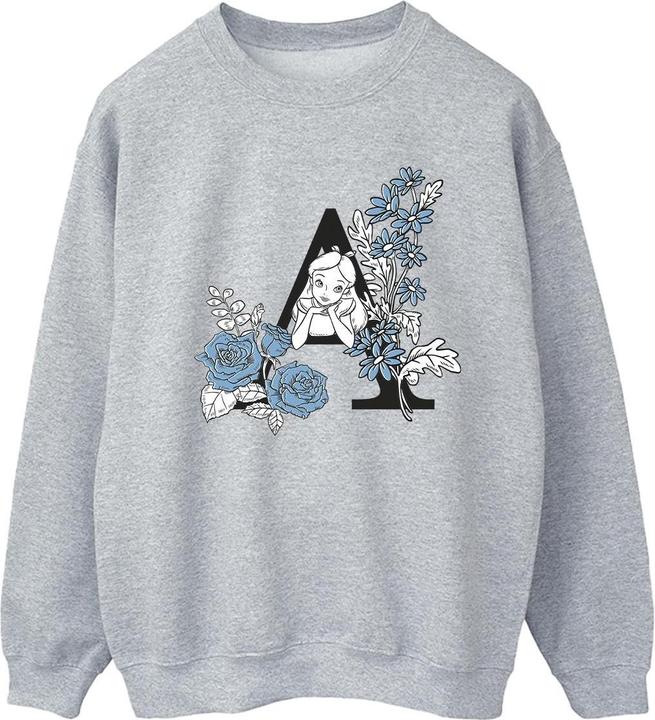 Disney Alice im Wunderland Brief A Sweatshirt