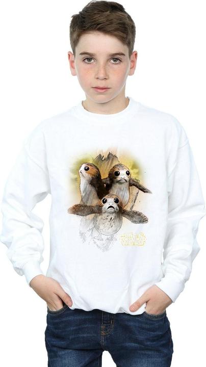 Immagine prodotto Star Wars The Last Jedi Porgs Brushed Felpa Ragazzi (128)