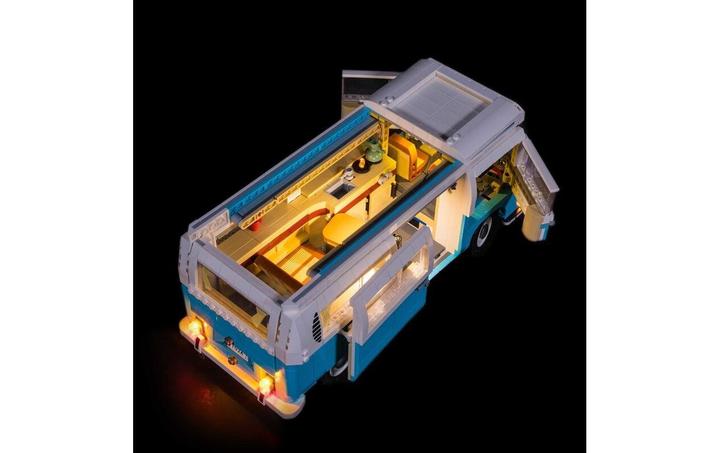 Actual product image Light my bricks LED Light Set for LEGO Volkswagen T2 Camping Bus