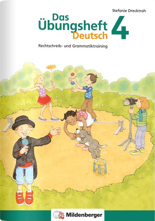 Actual product image Das Übungsheft Deutsch 4 (German, Stefanie Drecktrah, Eve Jacob, 2022)