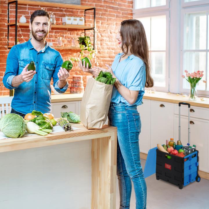 Produktbild Relaxdays Einkaufstrolley