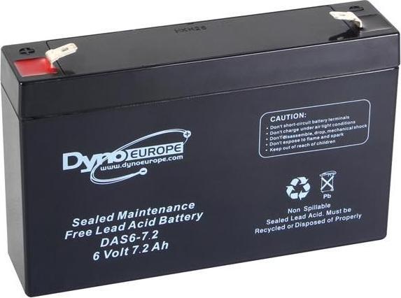 Immagine prodotto Dyno EUROPE BLEIAKKU - 6 V - 7,2 Ah - 150 x 34 x 100 mm (6 V, 7.20 Ah)