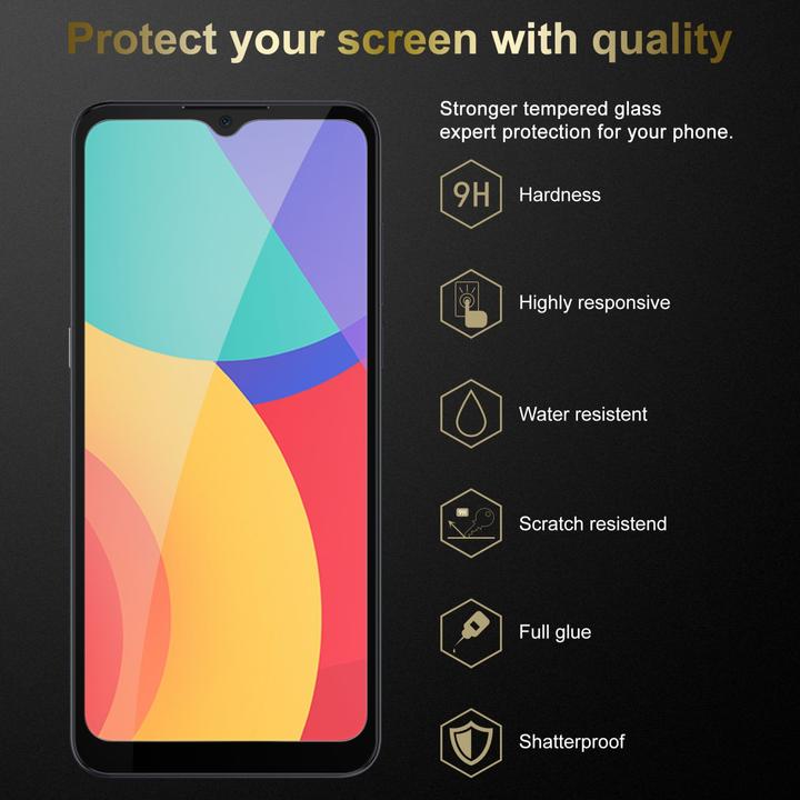 Produktbild Cadorabo Vollbild Displayschutzglas (1 Stück, Alcatel 1S (2021), Alcatel 3L)