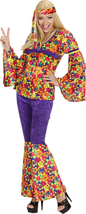 Image du produit Widmann Blumiges Hippiekostüm (M)