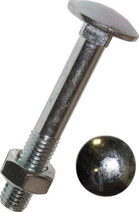 Image du produit Werkstarck Boulons tête bombée M10x240mm acier zing (1 Vis par pièce)