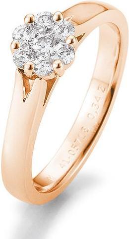 Produktbild Breuning Verlobungsring Flower (56, 585/14 K Gold)