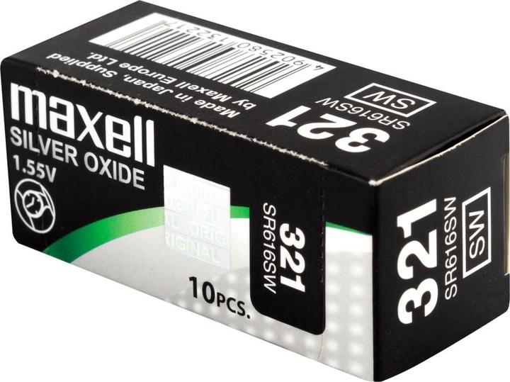 Immagine prodotto Maxell Cella a bottone SR616SW (10 pz., SR616, 16 mAh)