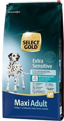 Produktbild Select Gold Maxi Extra Sensitive mit Insektenprotein (Adult, 12000 g)