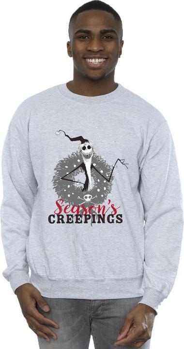 Produktbild Disney The Nightmare Before Christmas Seasons Creepings Wreath Sweatshirt (3XL)