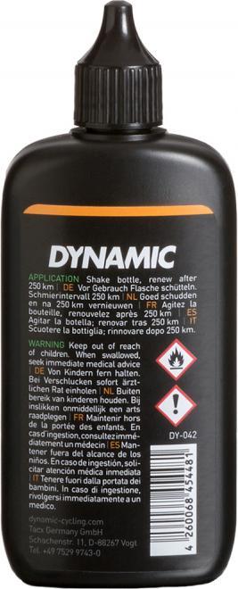 Immagine prodotto Dynamic Bike Care Wet Lube Premium (100 ml, Olio per catene)