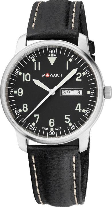 Immagine prodotto M Watch Mondaine Aero 40 (Fatto in Svizzera, Orologio da polso analogico, 40 mm)