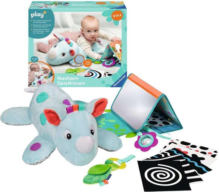 Actual product image Play+ Rhino (33 x 38 cm)