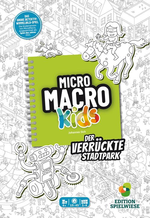 Actual product image MicroMacro Kids: Der verrückte Stadtpark (d) (German)