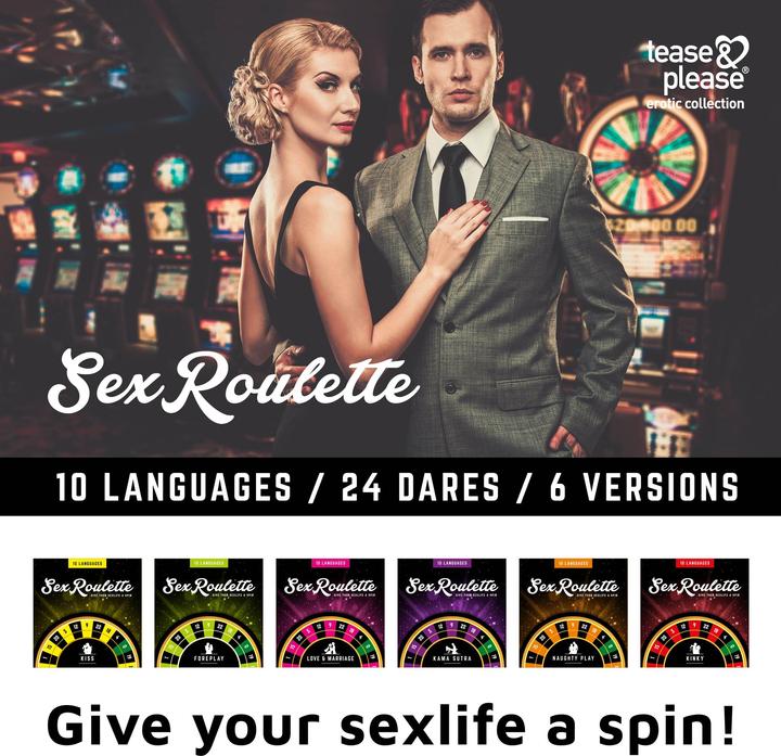 Productafbeelding Moodzz Sex Roulette Kinky (Diverse, Duits, Spaans, Frans, Noors, Pools, Nederlands, Russisch, Zweeds, Italiaans, Engels)
