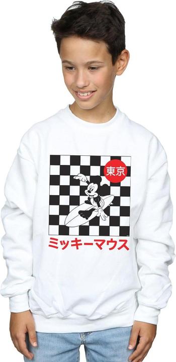 Actual product image Disney Boys Mickey Mouse Surfing Sweatshirt (104)