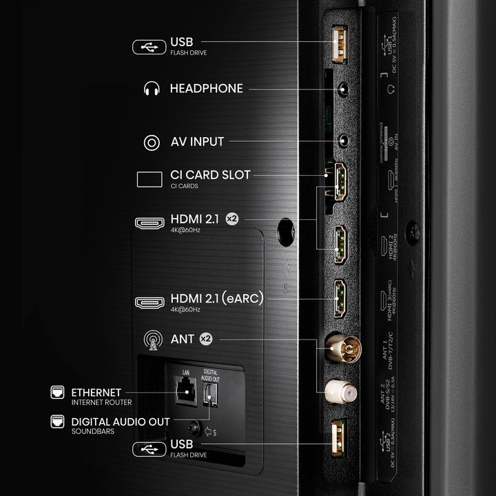 Produktbild Hisense TV 43A7NQ (43", QLED, UHD, 2024)