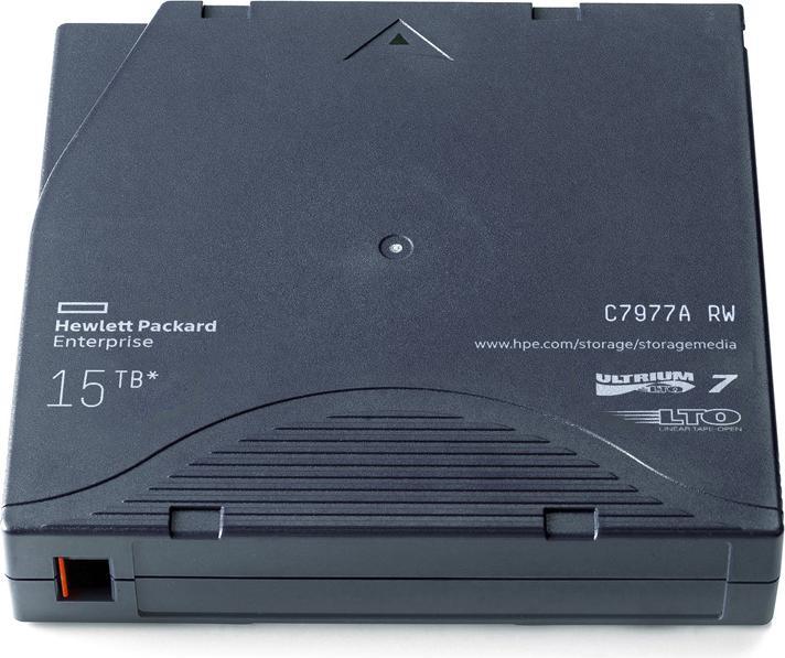 Actual product image HP LTO7 6TB/15TB ULTRIUM Eco (20) (LTO-7 Ultrium, 6000 GB)