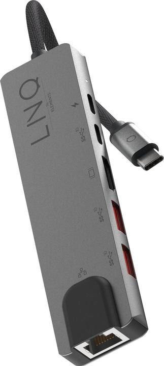 Produktbild LINQ Connects 6in1 Pro USB-C Multiport Hub (USB-C, 4 Ports)