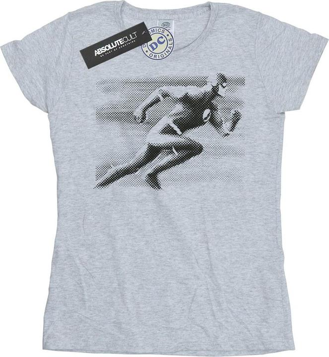Actual product image Womens/Ladies The Flash Spot Racer Cotton T-Shirt (M)