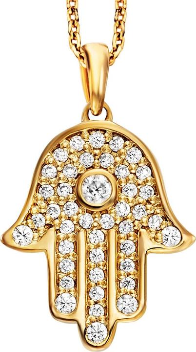 Image du produit Julie Julsen Halskette mit Anhänger Fatimas Hand (Argent 925)