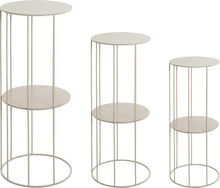 HAKU Möbel Blumensäule 3er Set