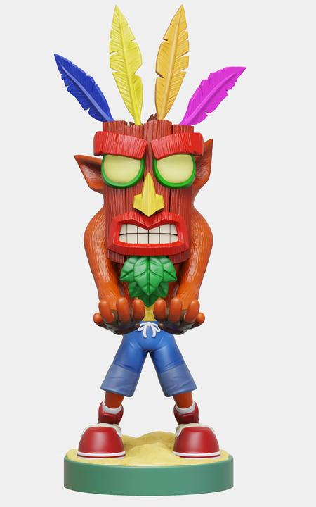 Image du produit Exquisite Gaming Crash Bandicoot: Crash Aku Cable Guy (PC, Mac, Xbox Series X, Xbox One S, Xbox 360, PS4, PS5, Switch)