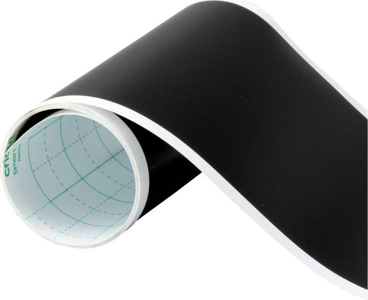 Actual product image Cricut Smart Vinyl Permanent Joy 14x122cm 1 sheet Mat Black (P)