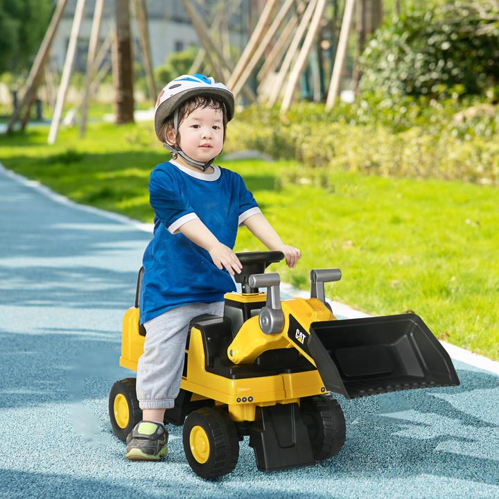 Actual product image Homcom Sit-on excavator with shovel