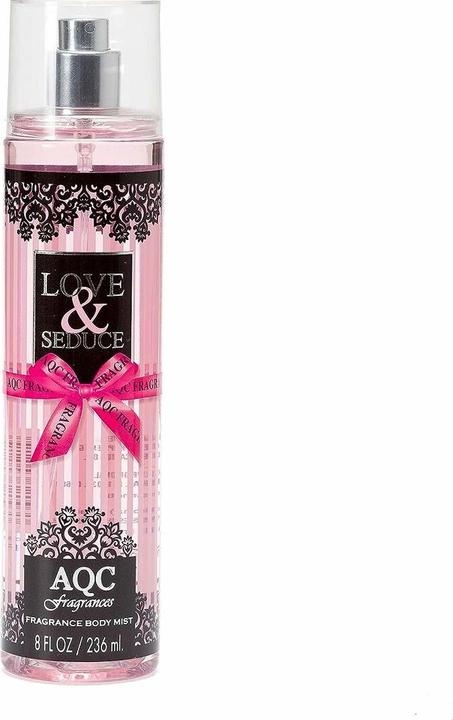 Actual product image AQC Fragrances Body Spray Love & Seduce 236 ml (Body mist, 236 ml)