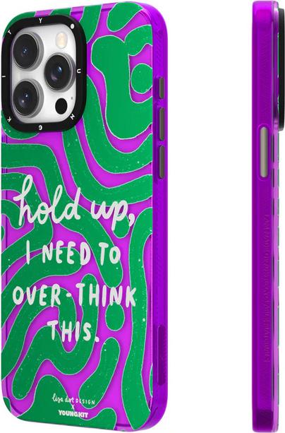 Image du produit Youngkit Coque @LisadotDesign Positive Quotes Case Overthink this (Apple iPhone 15 Pro Max)