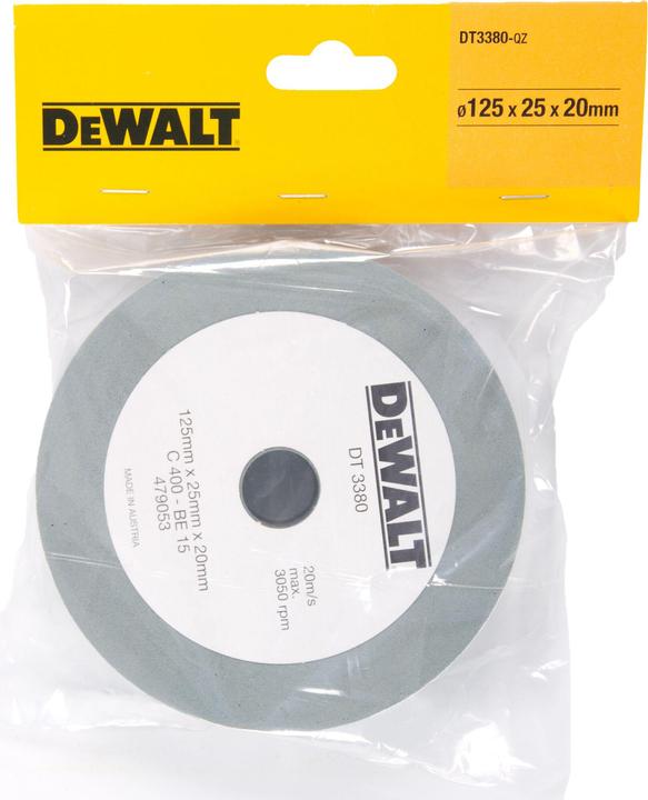 Actual product image DeWalt Honing Wheel Silicon Carbide K400 Ø 125 mm