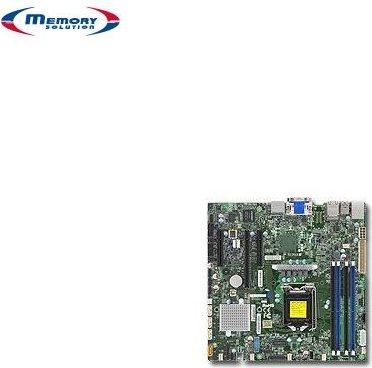 Actual product image Supermicro X11SSZ-F - Motherboard - micro ATX (LGA 1151, Intel C236, mATX)