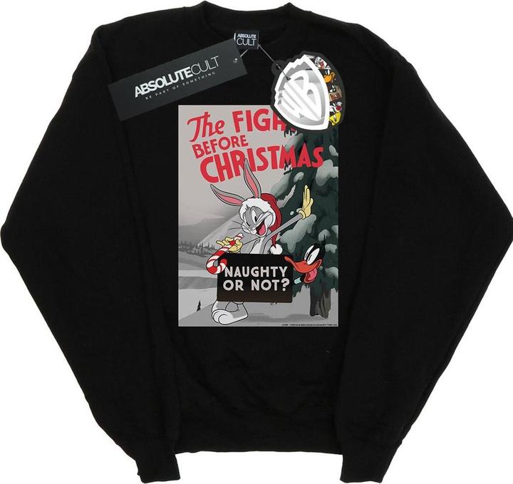 Produktbild Looney Tunes The Fight Before Christmas Sweatshirt (L)