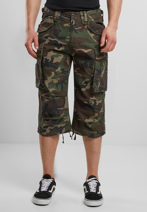 Produktbild Brandit Industry Vintage 3/4 Shorts-kurze Hose Grösse M Farbe Wald (M)