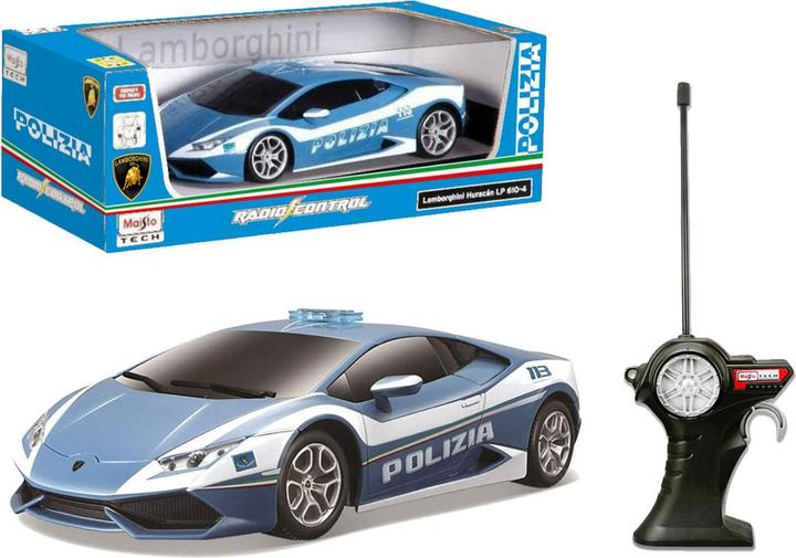 Image du produit Bburago Lamborghini Huracan Polizia Radiocomandata - 1:24