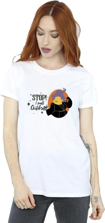 Actual product image Disney Womens/Ladies Hocus Pocus Stop Mary Cotton Boyfriend T-Shirt (XL)