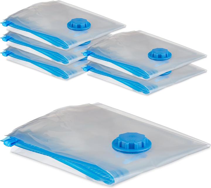 Actual product image Relaxdays 6x vacuum bags