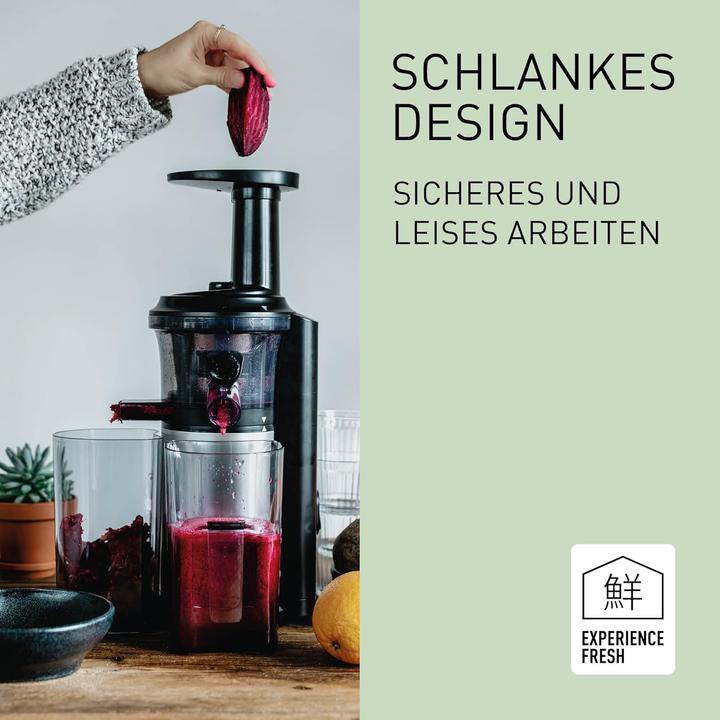 Immagine prodotto Panasonic MJ-L500S Slow Juicer mit 2 Einsätzen