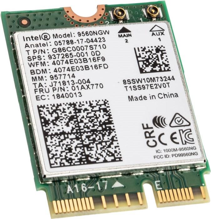 Intel Wireless-AC 9560 (M.2 E Key)