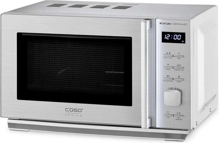 Caso Magnetron M 20 Cube keramiek, zilver (20 l)