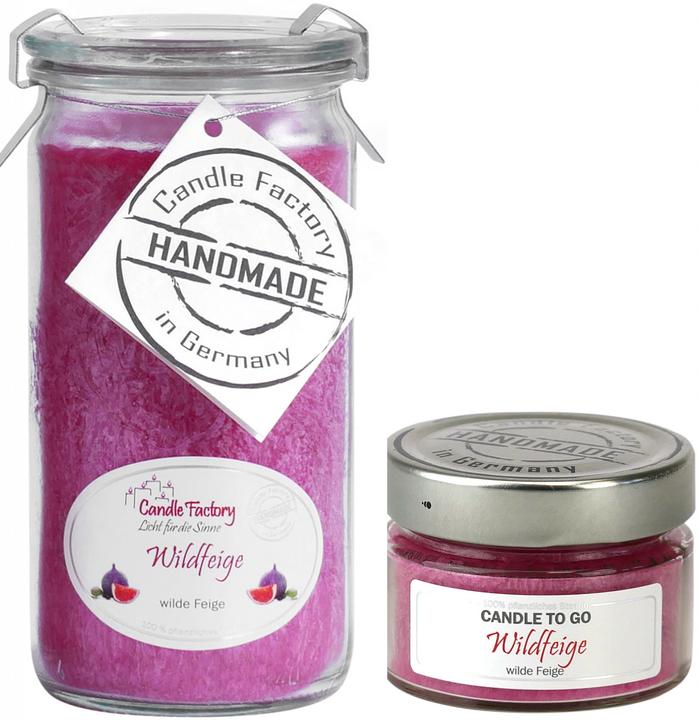 Immagine prodotto Candle Factory Candela profumata Wild Fig Candle per andare