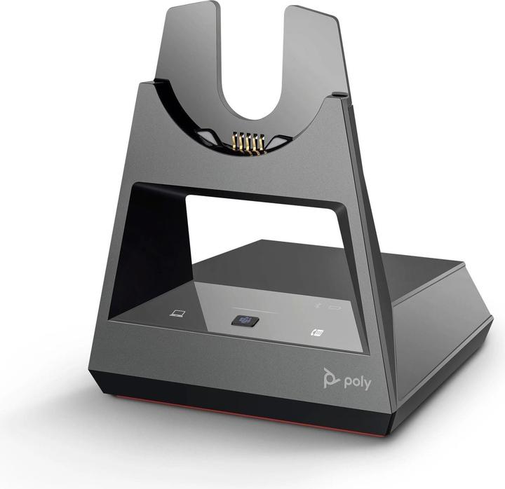 Actual product image Poly HP Voyager 4310-M Microsoft Teams Certified USB-C Headset with charge stand, Sans fil, Bureau/C (Wireless, USB-C)
