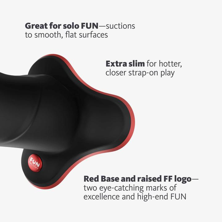 Actual product image Fun Factory - The Boss Realistic Dildo Black