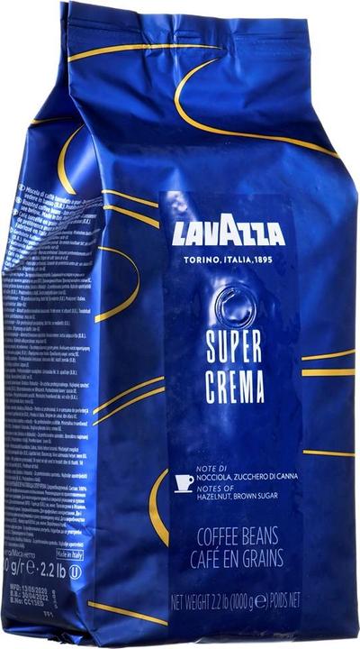 Image du produit Lavazza Super Crema (1000 g, Torréfaction moyenne)