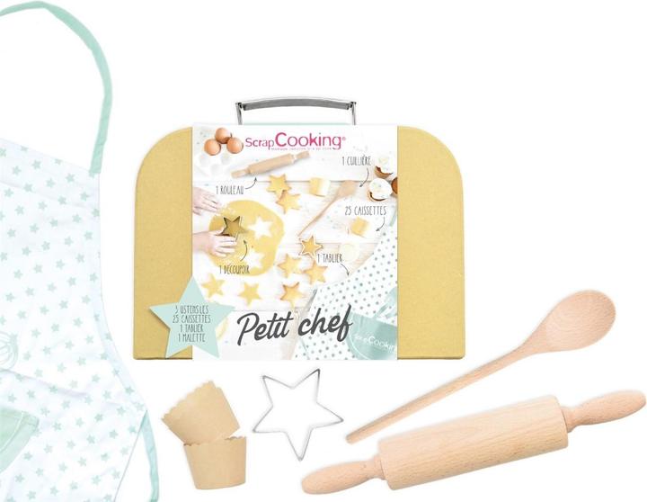 Actual product image ScrapCooking Children's Baking Case, Little Chef